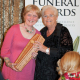 Jean collecting her award Jean with 'Pat Butcher' of EastEnders